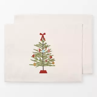 Tischset Christmas Tree with a Bow