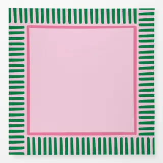 Tischdecke Stripes Grün Rahmen