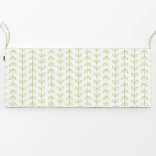 Bankauflage Tendril beige hellgrün