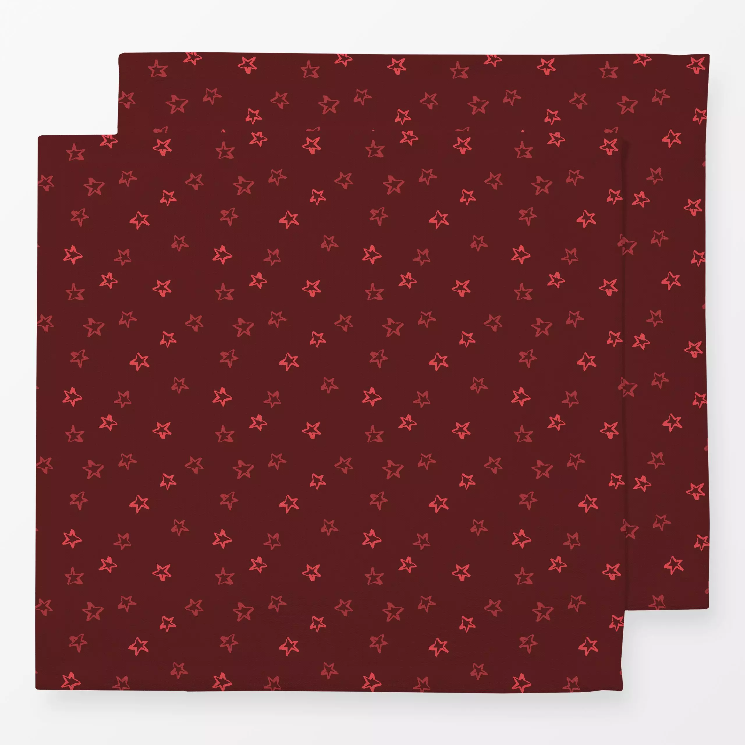 Servietten Sterne rot - Weihnachten, Winter, Symbole & Muster - von „Janna Schipper"; kleingemustert, Sterne, Weihnachten, W...