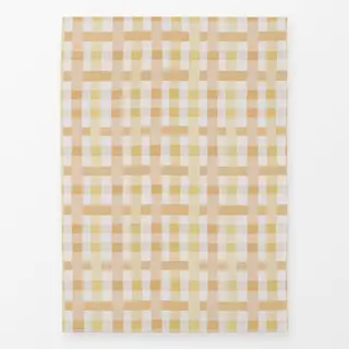 Geschirrtücher Gelb-rosa Vichy-Karo