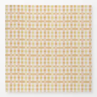 Tischdecke Gelb-rosa Vichy-Karo