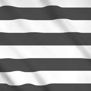 Meterware Grey and White Stripes