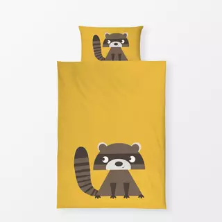 Bettwäsche frecher Waschbär