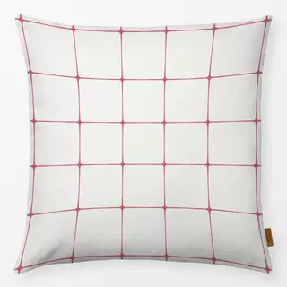 Kissen Kachel Karo rot