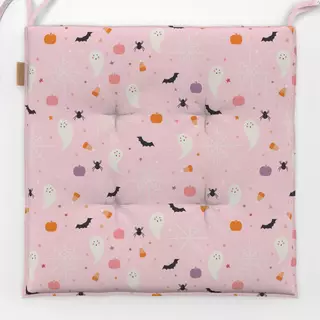 Sitzkissen Cute Halloween Pink