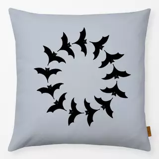 Kissen Fledermauskreis Halloween