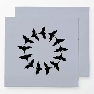 Servietten Fledermauskreis Halloween