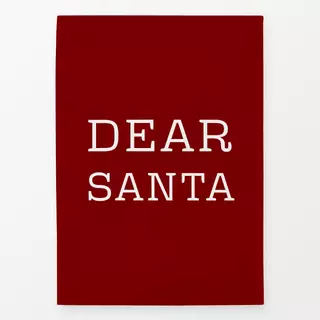Geschirrtücher Dear Santa red