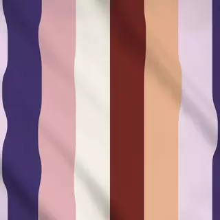 Meterware Multicolor Blockstreifen