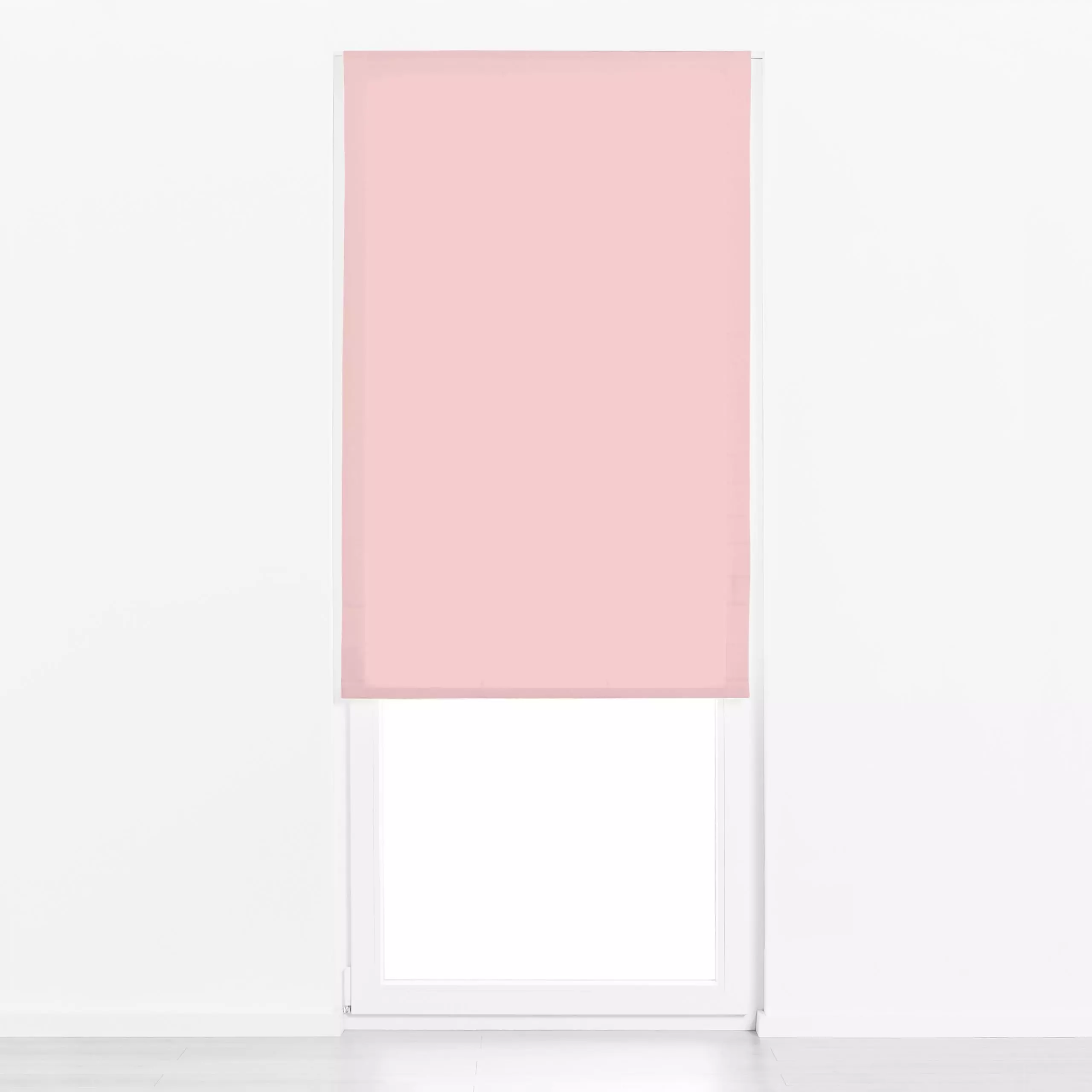 Raffrollo colors Rosa Candy Christmas - Symbole & Muster - von „textilwerk colors"; rosa, bunt, schlicht, Farben, uni, einfa...