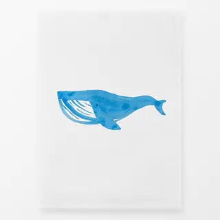 Geschirrtücher blauer Wal Sommer