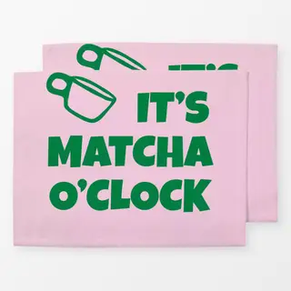 Tischset It's Matcha o'clock