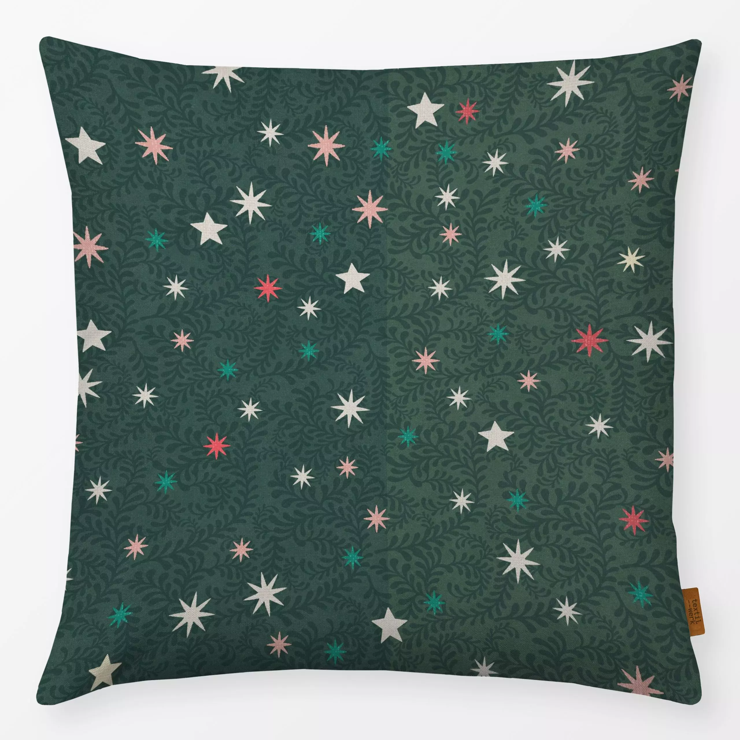 Kissen Scandi Weihnacht Stern III - Weihnachten, Winter, Astronomie & Weltraum - von „Bloomery Decor"; Merry Christmas, Ster...