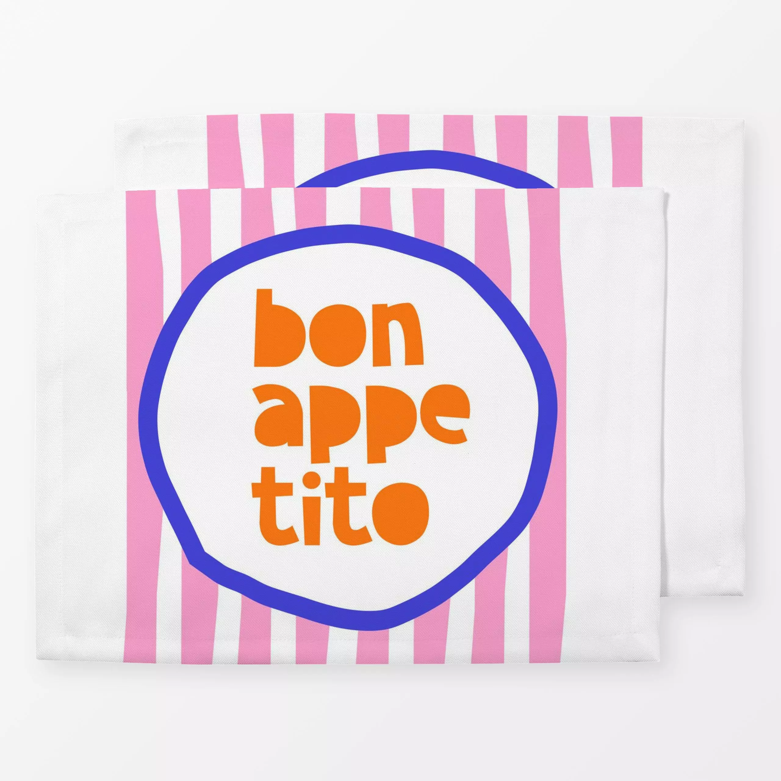 Tischset Bon Appetito - Sprüche & Schriftzüge - von „Lisa Jasmin Bauer"; typografie, cutouts, papercut, Typographical, paper...