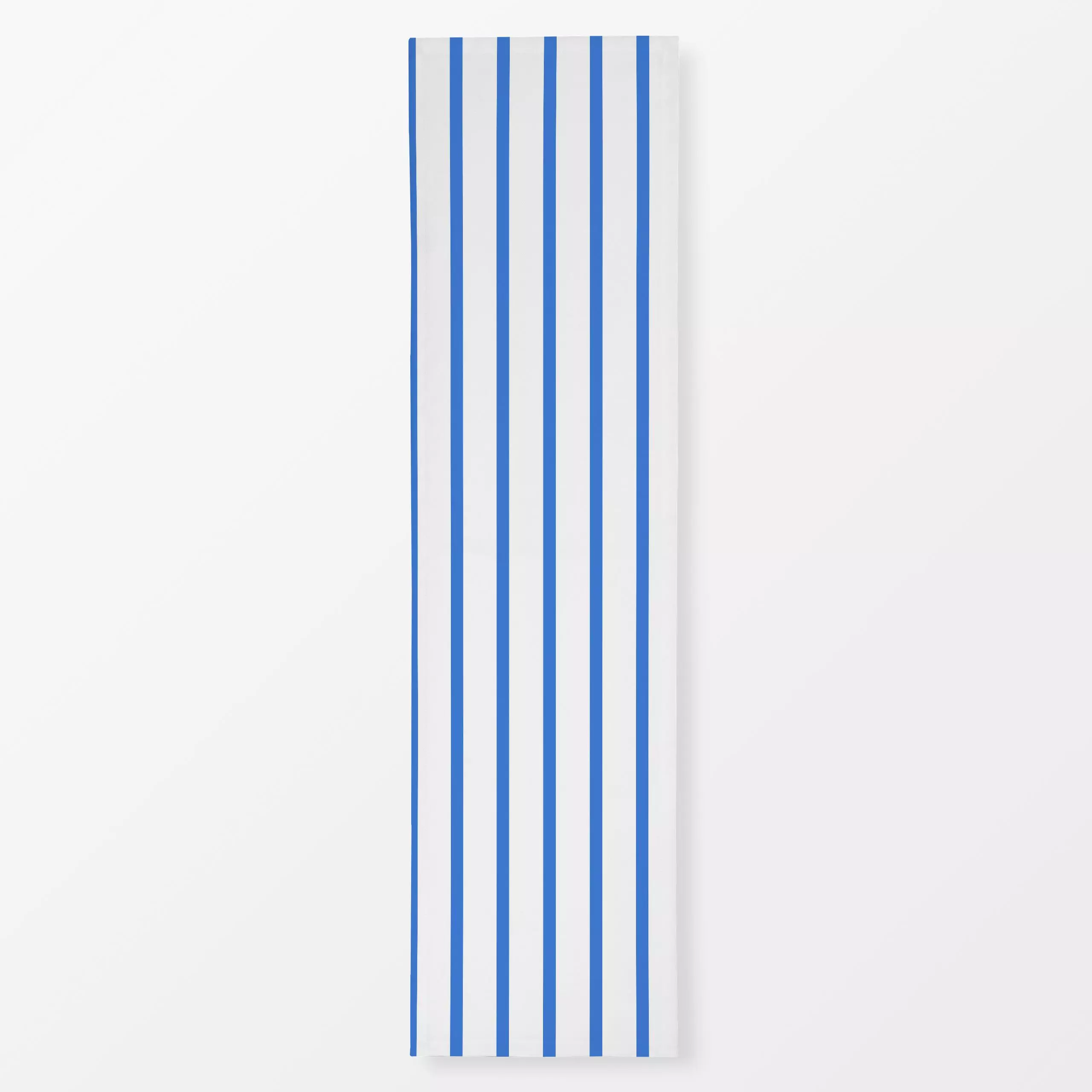 Tischläufer Schmale Streifen Blau, gemustert, Sommer, von Studio ROSAGRAU