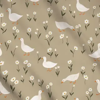 Meterware Enten Frühling