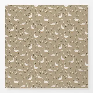 Tischdecke Enten Frühling