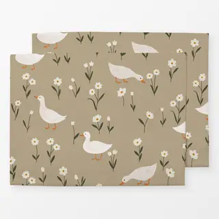 Tischset Enten Frühling