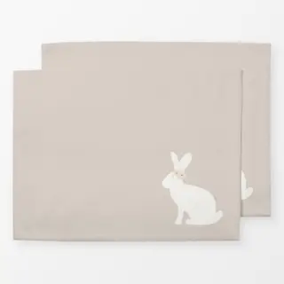 Tischset Hase Power Flower hell