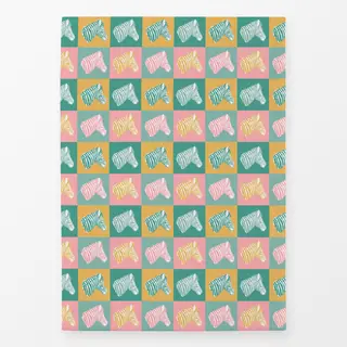 Geschirrtücher 4 Zebras Muster