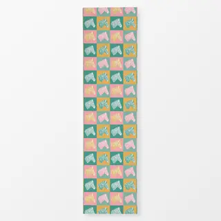 Tischläufer 4 Zebras Muster