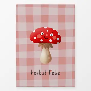 Geschirrtücher Herbstliebe Pilz