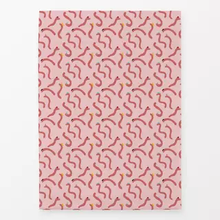 Geschirrtücher Würmer