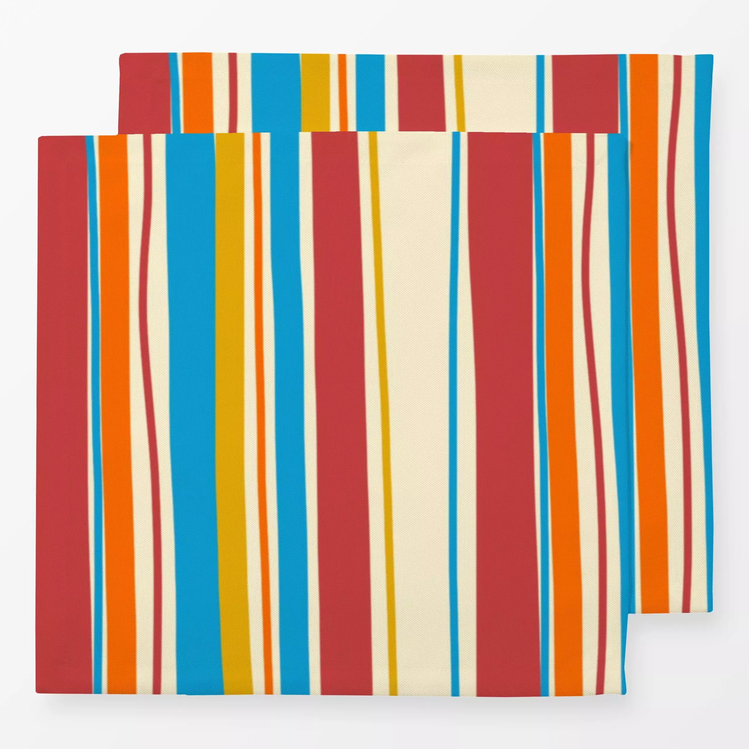 Servietten Mediterrane Part 3 - Sommer, Symbole & Muster - von „Ursula Tücks"; linie, Illustration, Streifen, Abstrakt, mode...