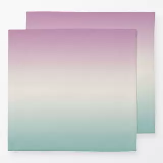 Servietten Sommer Verlauf lila türkis