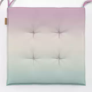 Sitzkissen Sommer Verlauf lila türkis