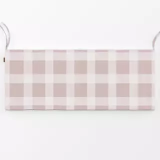 Bankauflage Coquette Gingham Dusky Blush