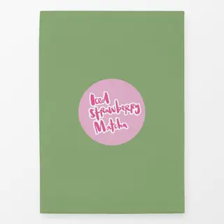 Geschirrtücher Iced Strawberry Matcha