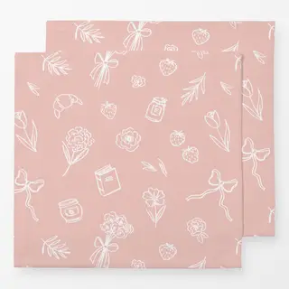 Servietten Slow Life Blush