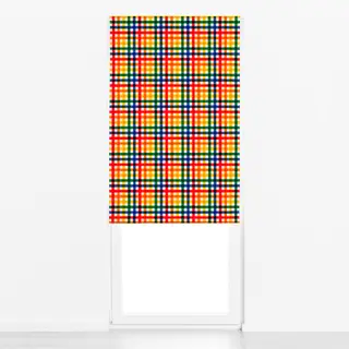 Raffrollo Plaid Bunt Multicolor