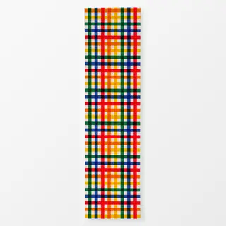 Tischläufer Plaid Bunt Multicolor