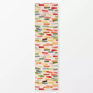 Tischläufer Aquarell Pinselstriche Herbst