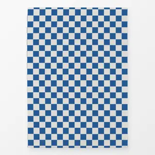 Geschirrtücher Santorini Karos Blau