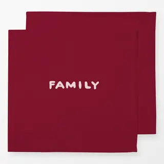 Servietten Picnic Typo Family