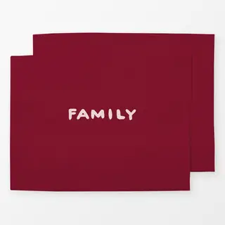 Tischset Picnic Typo Family