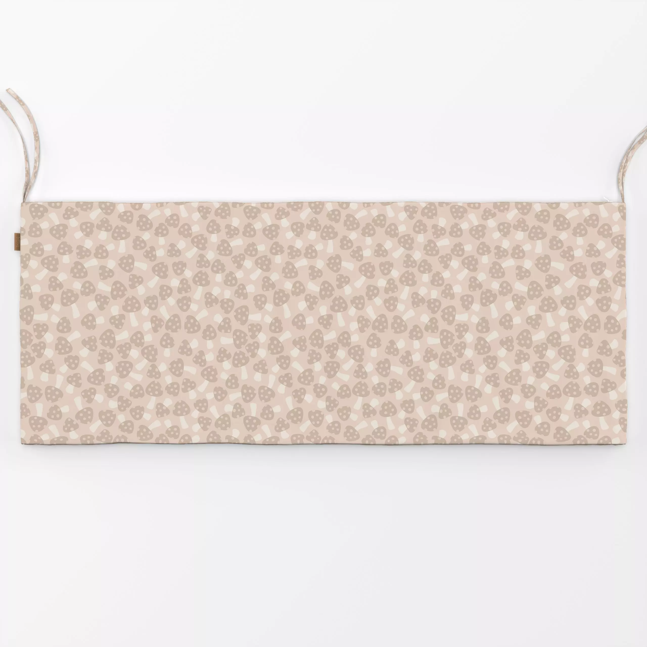 Bankauflage Pilze beige - Herbst, Natur & Landschaft - von „Studio Kesse"; Garten, Wald, Winter, Herbst, landhaus, Herbstdek...