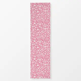 Tischläufer Blumen Muster Spring Pink