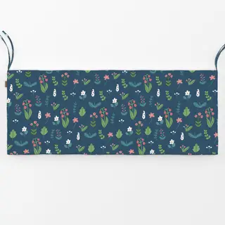 Bankauflage Beautiful Floral Pattern