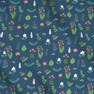 Meterware Beautiful Floral Pattern
