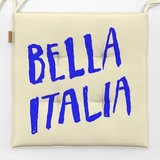Sitzkissen Blue Bella Italia