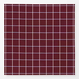Tischdecke Grid Rot & Hellblau