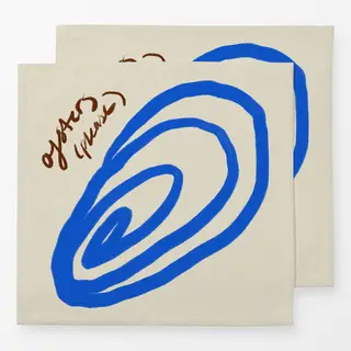 Servietten Oysters Please