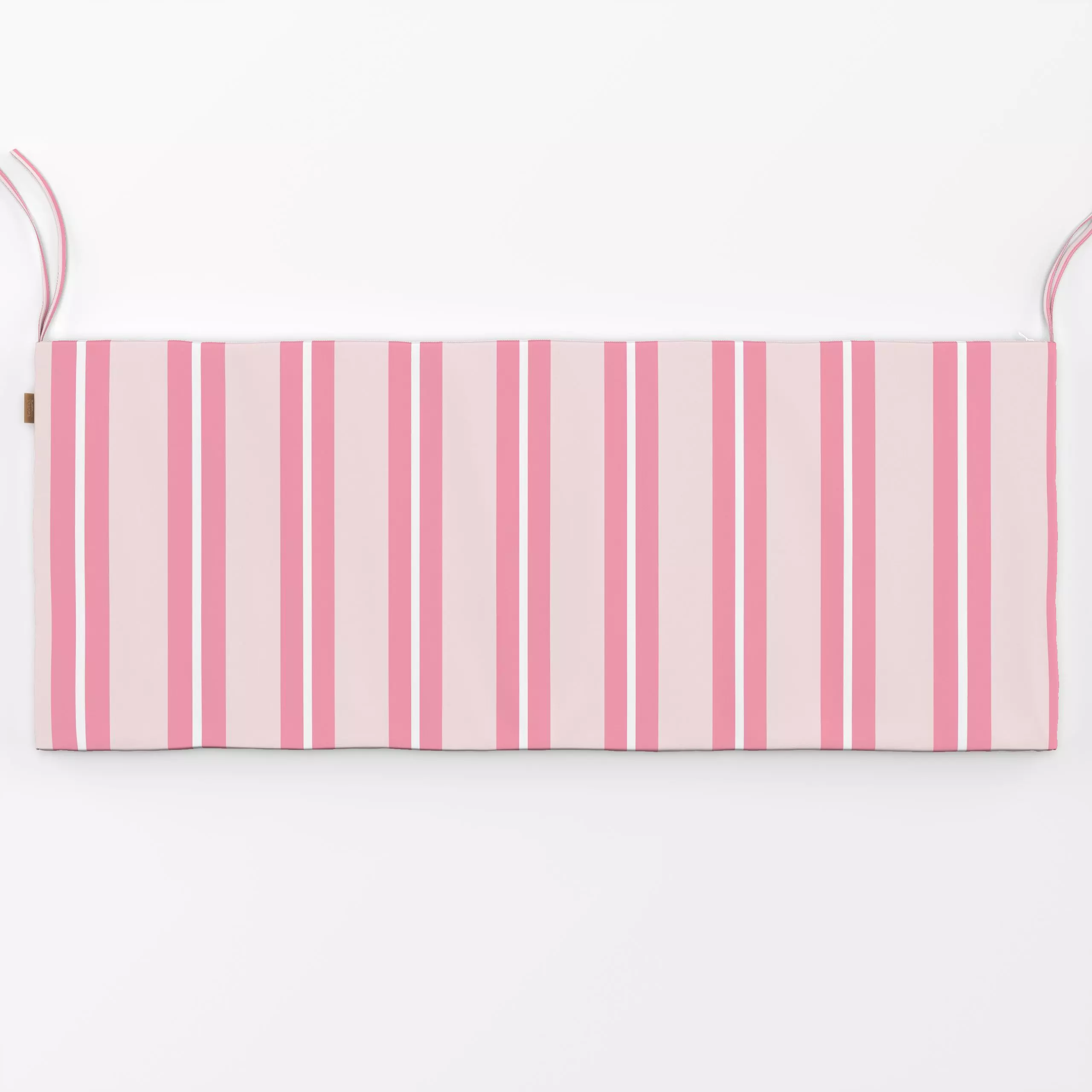 Bankauflage Retro Stripes Rosa - Sommer, Symbole & Muster, Retro & Vintage - von „Studio ROSAGRAU"; Streifen, rosa, Sommer, ...