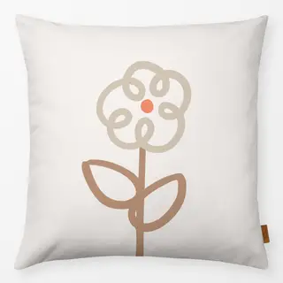 Kissen Daisy Bloom Taupe