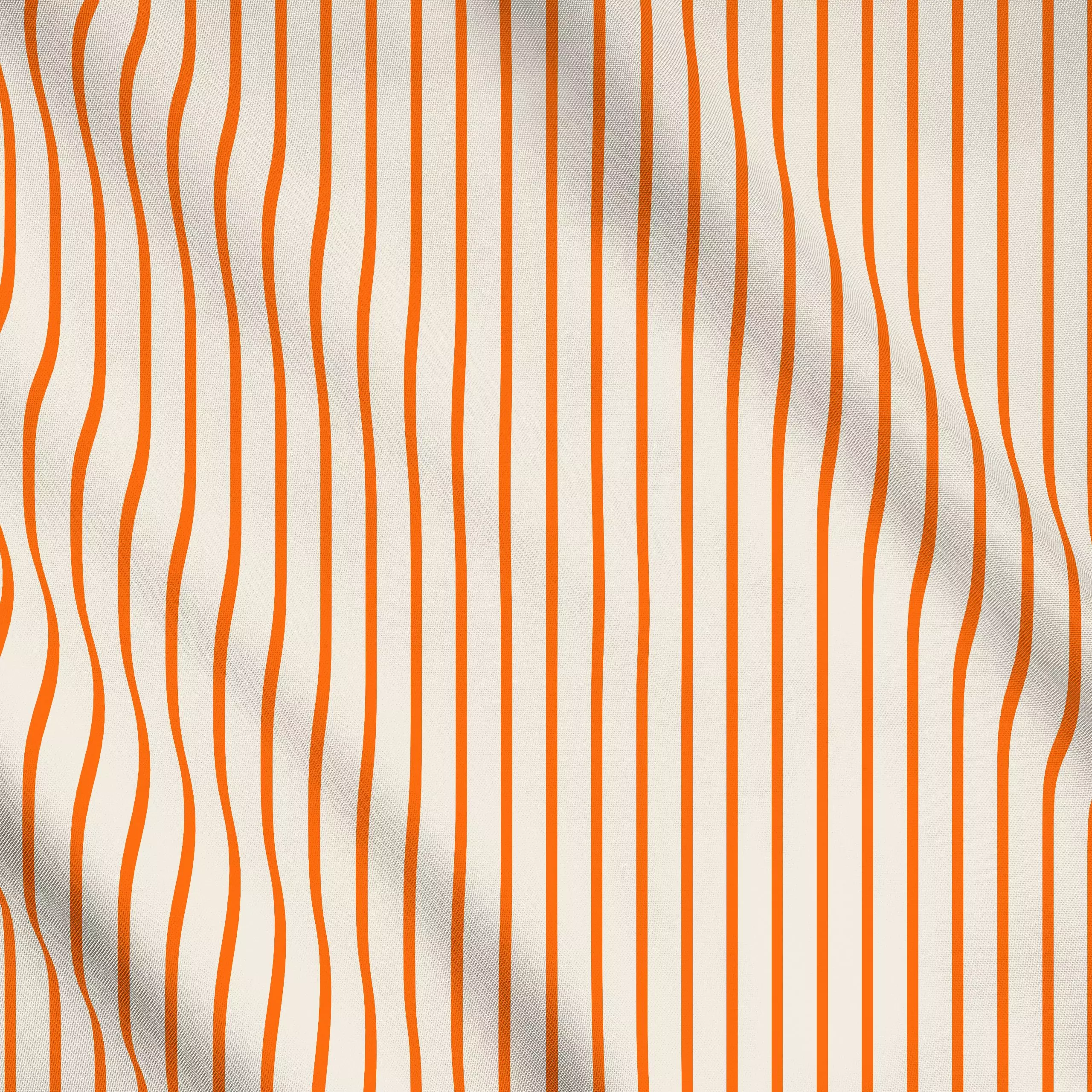 Meterware Stripes Beige Orange Small, gemustert, Sommer, von textilwerk